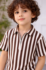 Boys Premium Waffle Knit Summer Co-ord Set - BCSOM150