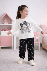Girls Pajama suit / Lounge Wear - PJ07 - Maa Sadqay