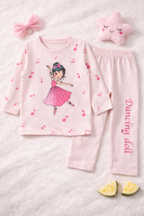 Girls Pajama suit / Lounge Wear - PJ09 - Maa Sadqay