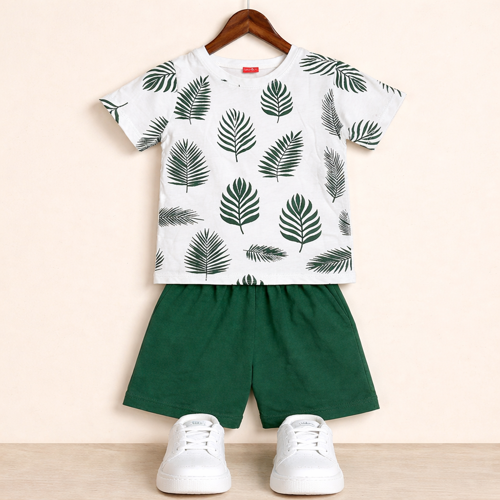 Shirt & Short Set - Nature - Maa Sadqay