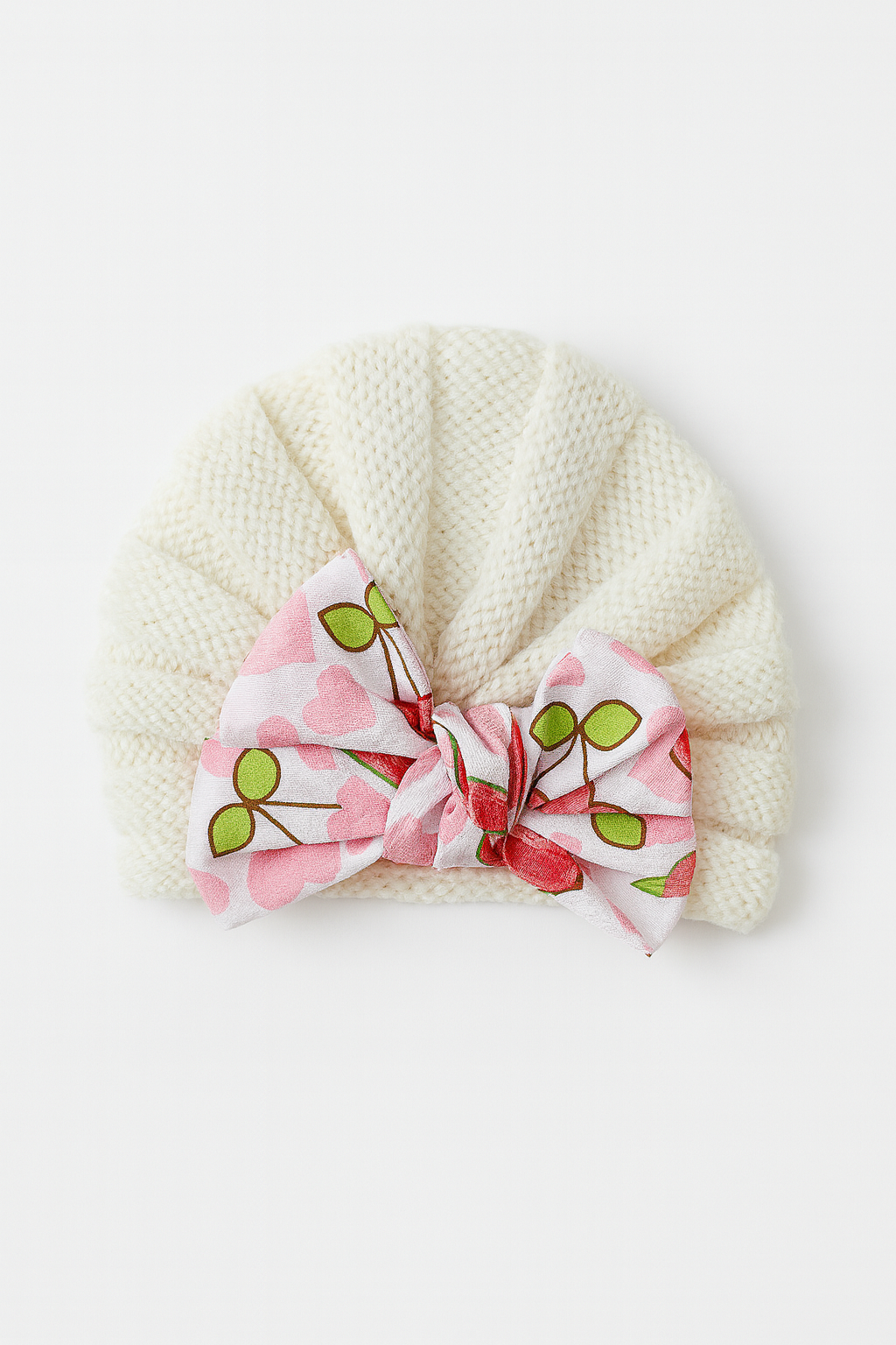 Woolen Turban Caps - Multi Bow