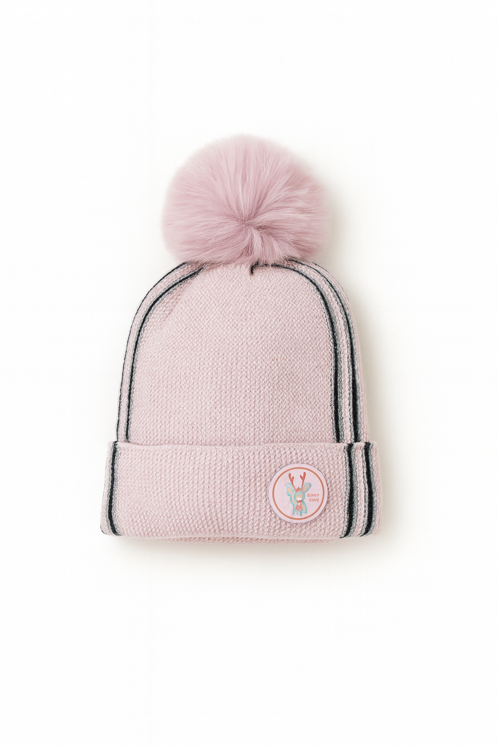 Striped Woolen Cap - 3-8y
