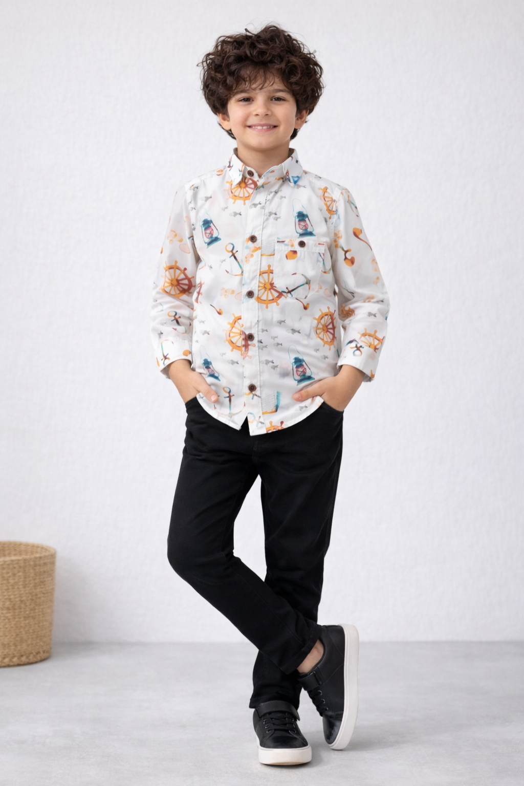 Tropical Casual shirt -BCS12 - Maa Sadqay
