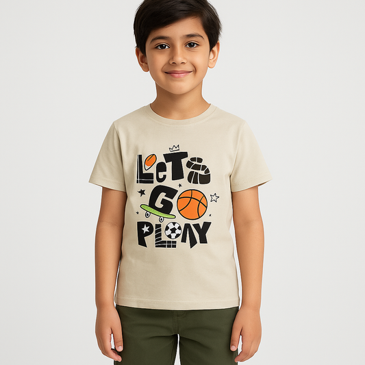 Boys Let's Play T-Shirt -TS116