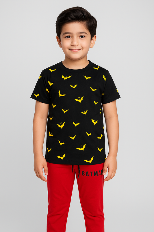 Boys Summer Pajama Suit - Batman -PJ01
