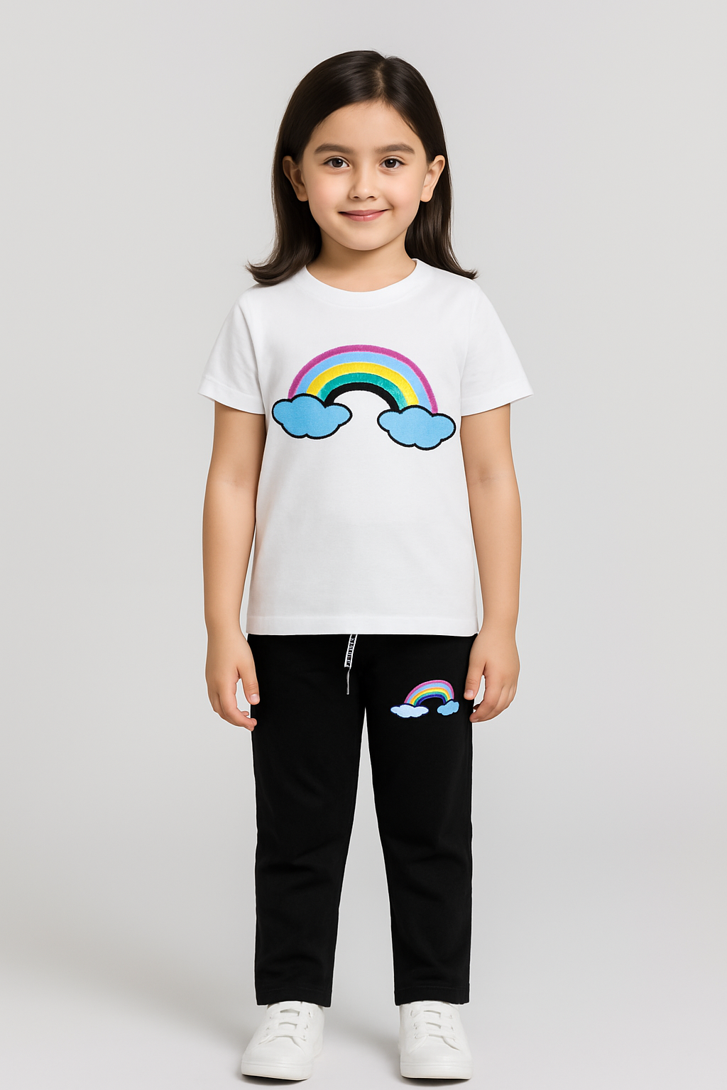 Rainbow-Kids Summer Pajama Suit -PJ04