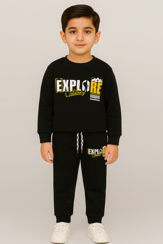 Explore Fleece Jogger Suits - Maa Sadqay