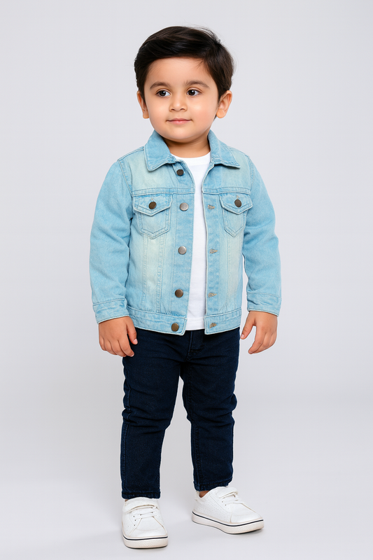 Denim Jacket Unisex - Light Blue