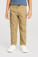 Sleek Cotton Pant-Beige - Maa Sadqay