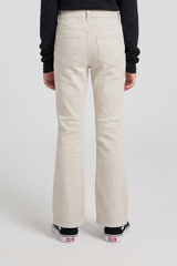 Girls Ivory Skin Bootcut Flare Jeans. DJ14