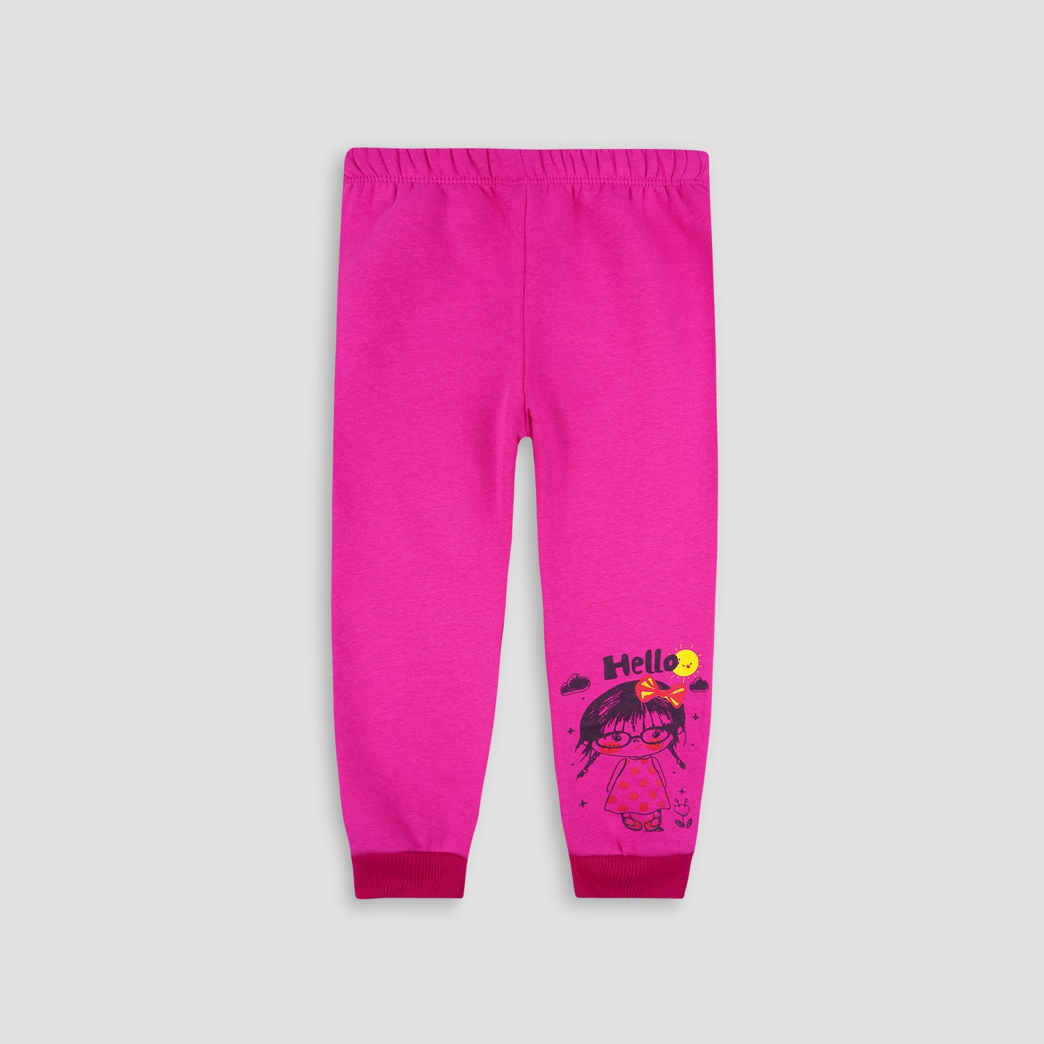 Hello Babe Fleece Trouser - Maa Sadqay