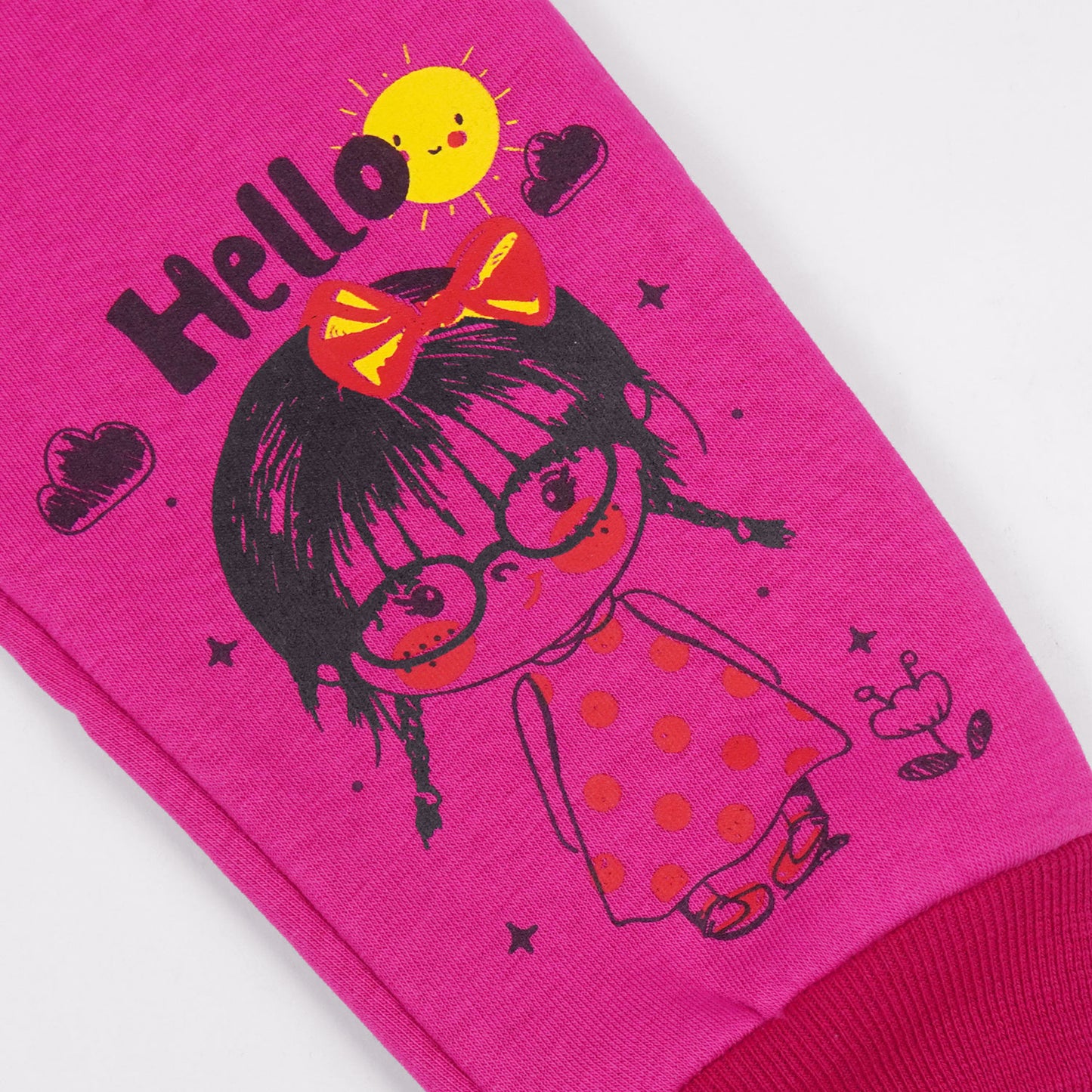 Hello Babe Fleece Trouser - Maa Sadqay
