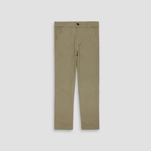 Sleek Cotton Pant-Beige - Maa Sadqay