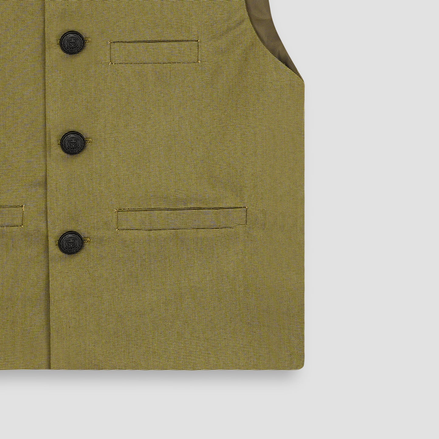 Boys Waistcoat -Olive-WC29