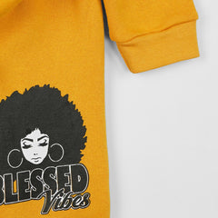 Vibes - Yellow Fleece Jogger Suits - Maa Sadqay
