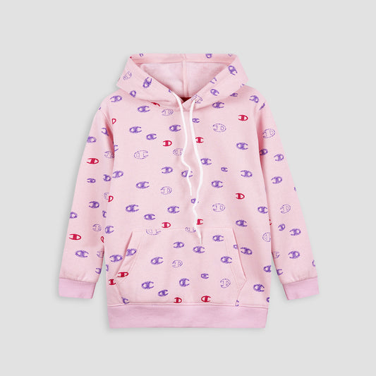 Baby Pink Fleece Hoodie
