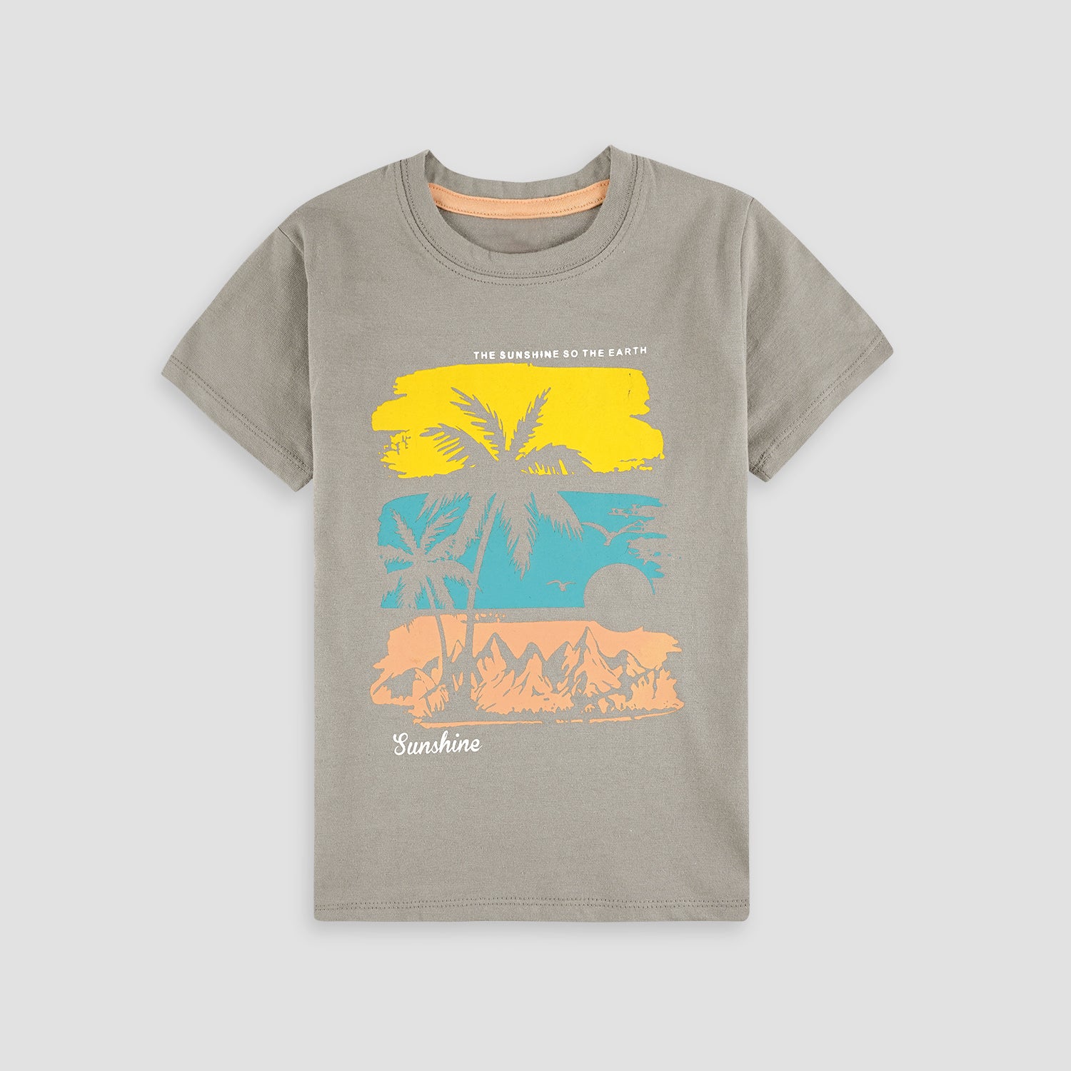 Painted Palm T-Shirt-TS126 - Maa Sadqay