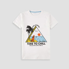 Time to Chill T-Shirt -TS134 - Maa Sadqay