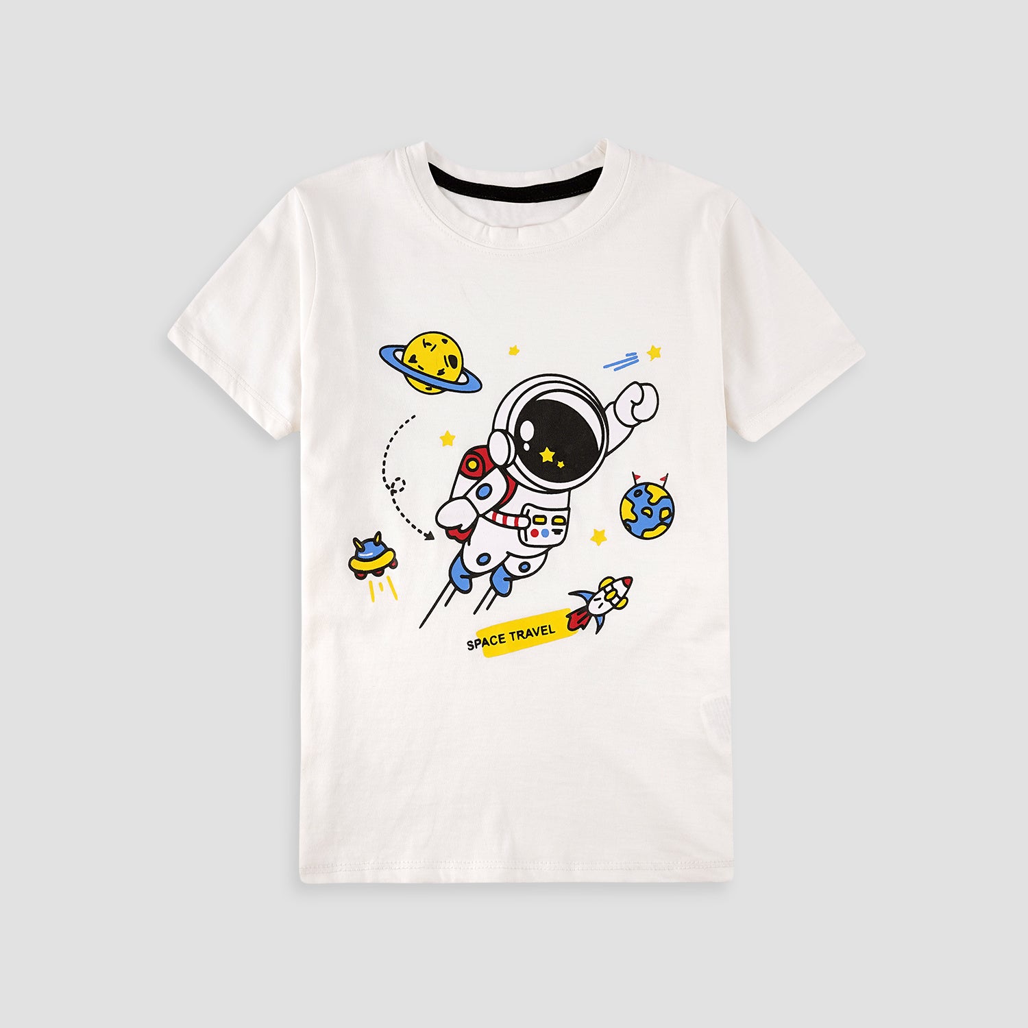 Boys Spaceman T-Shirt -TS118 - Maa Sadqay