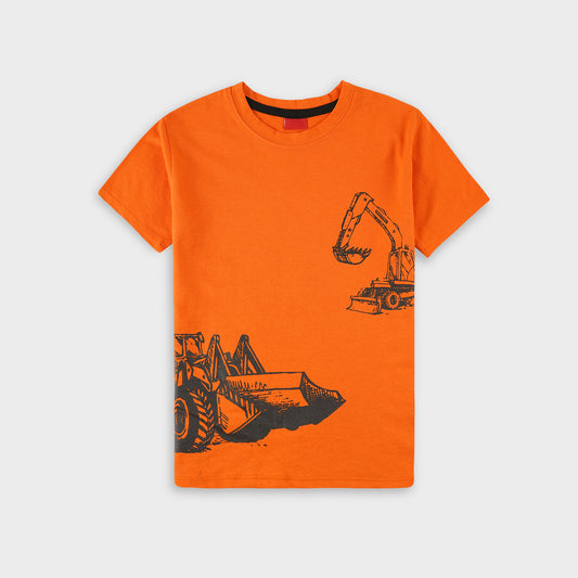 Boys Bulldozer T-Shirt -TS009