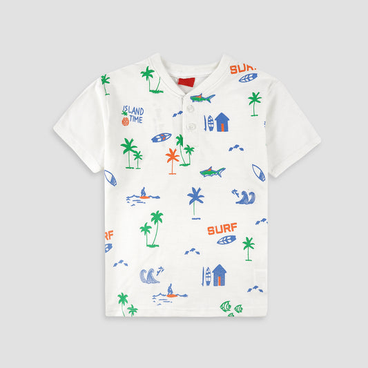 Oasis Henley Polo Shirt  -HP011