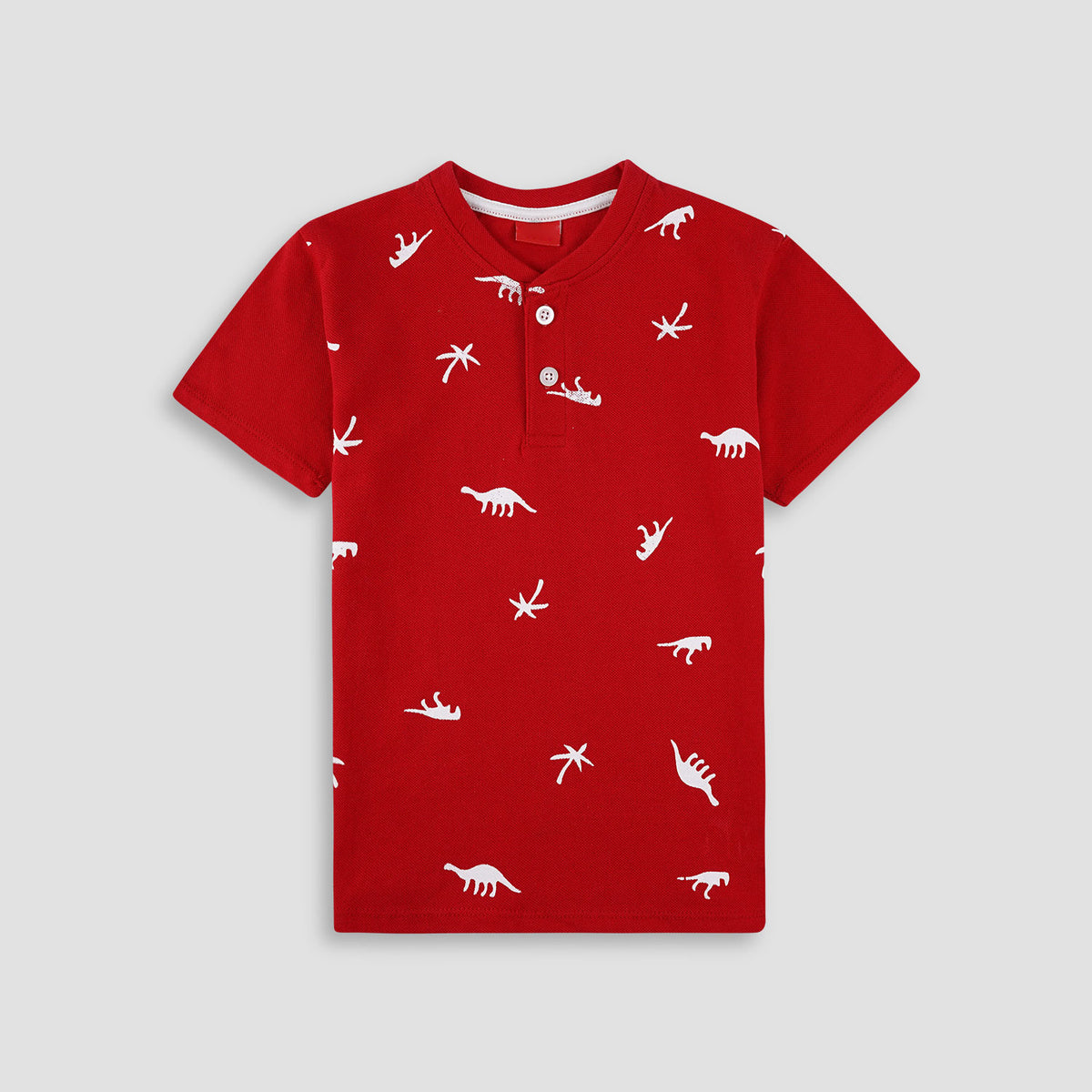 Dino Henley Polo Shirt  -HP007 - Maa Sadqay