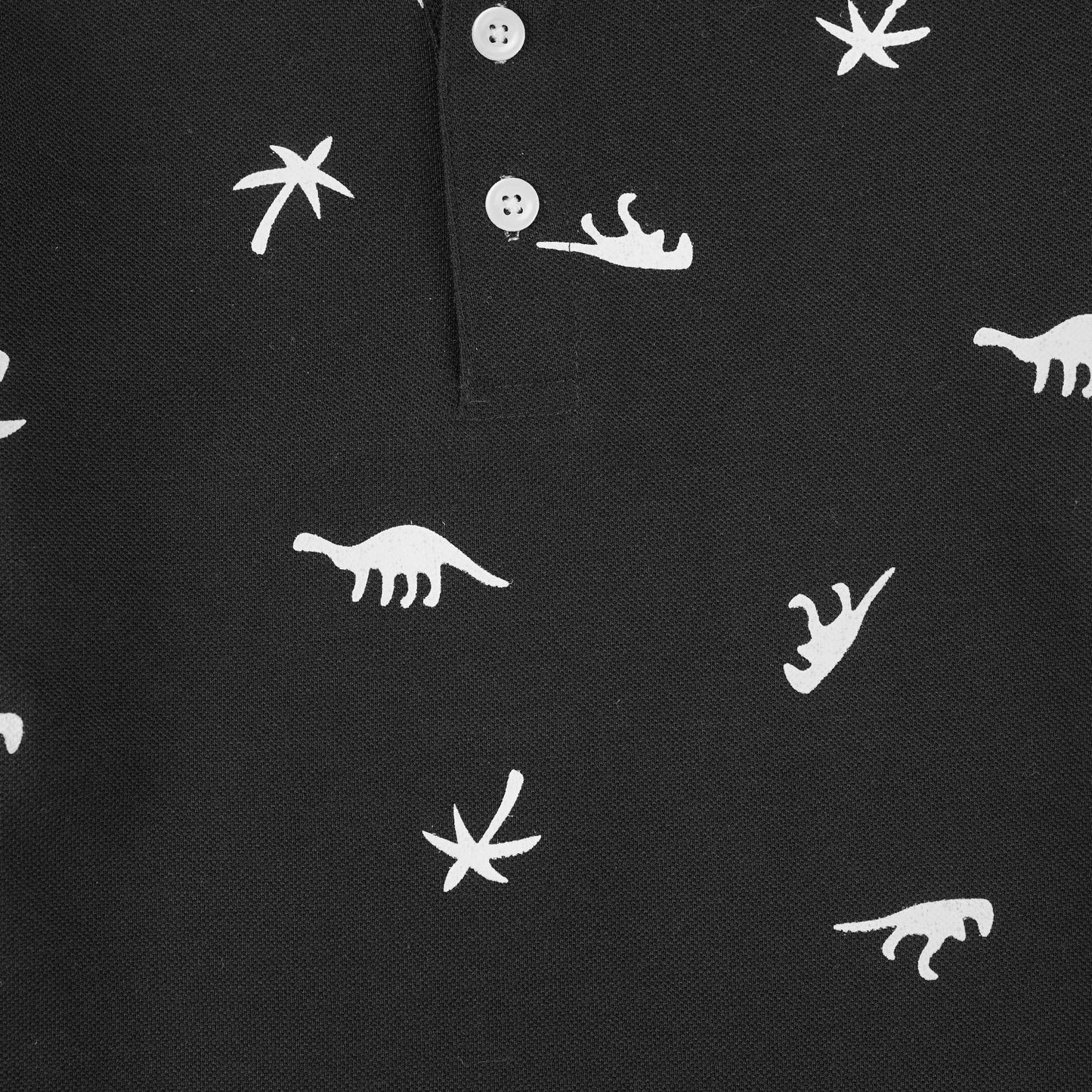 Dino Henley Polo Shirt  -HP005 - Maa Sadqay