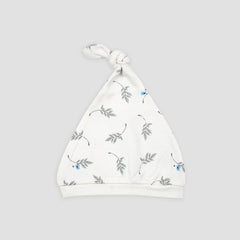 New Born Cotton Caps With Knot - Maa Sadqay