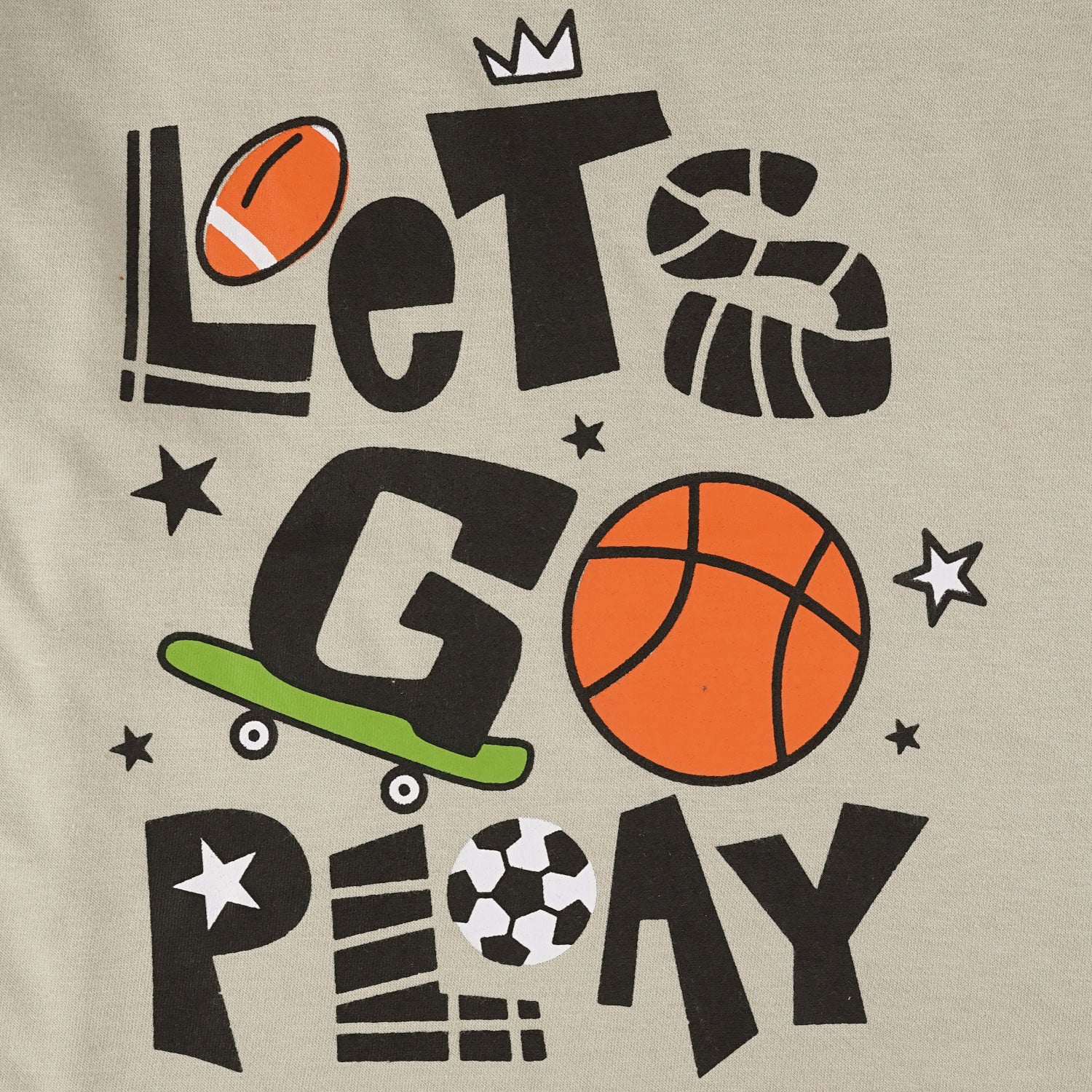 Boys Let's Play T-Shirt -TS116 - Maa Sadqay