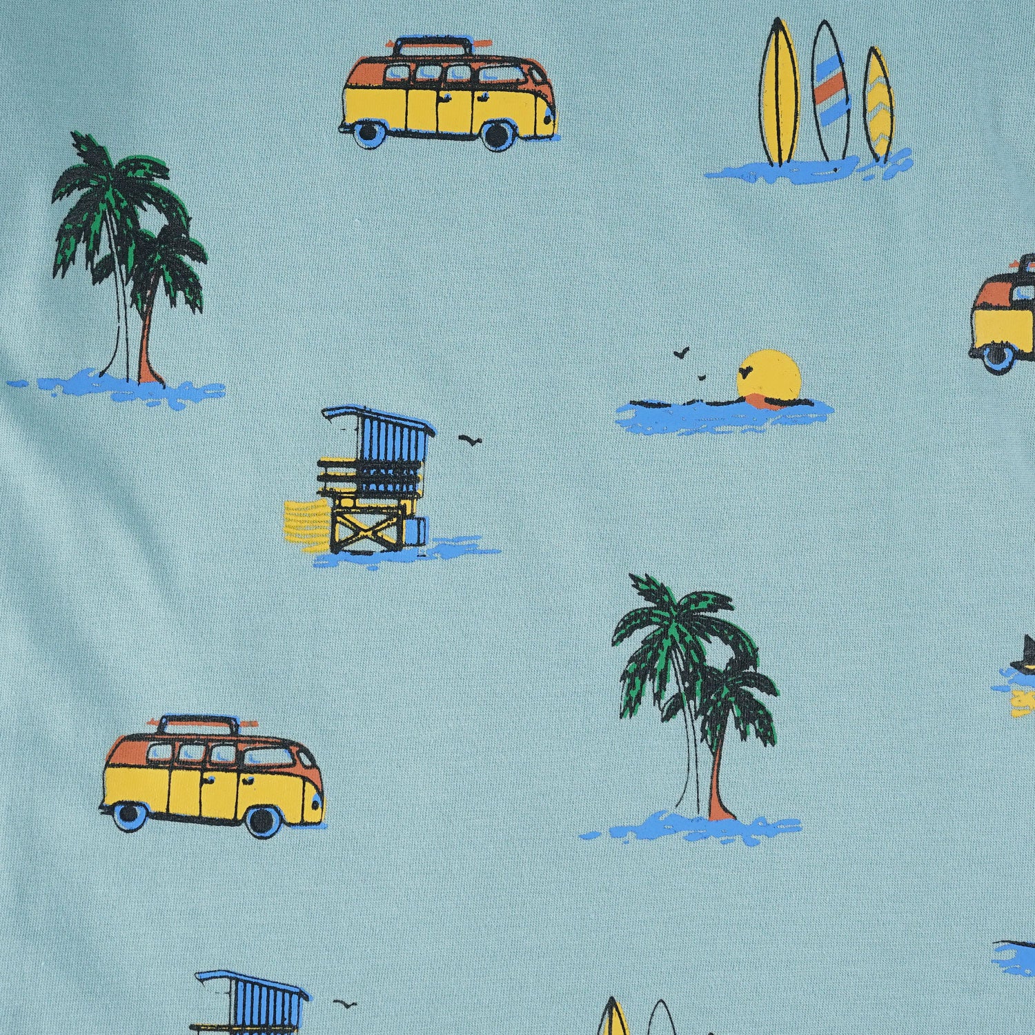 Vacation Vibes T-Shirt-TS136 - Maa Sadqay