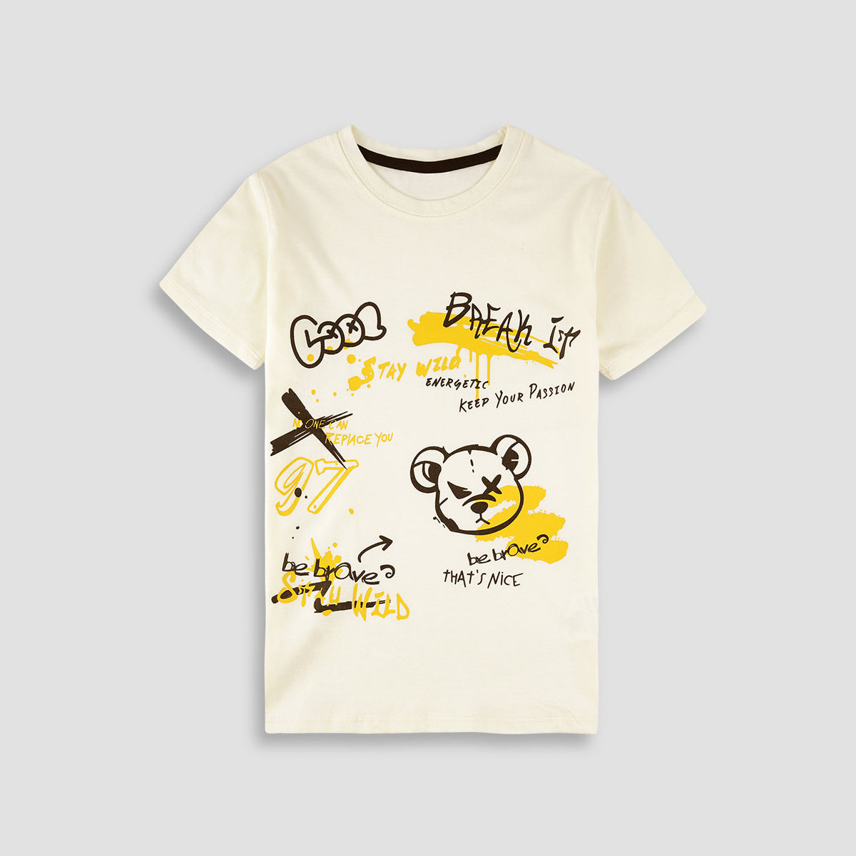 Boys Graffitti T-Shirt -TS114 - Maa Sadqay