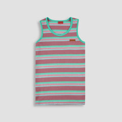 Striped Sandos/Tank Top -Multi -ST09 - Maa Sadqay