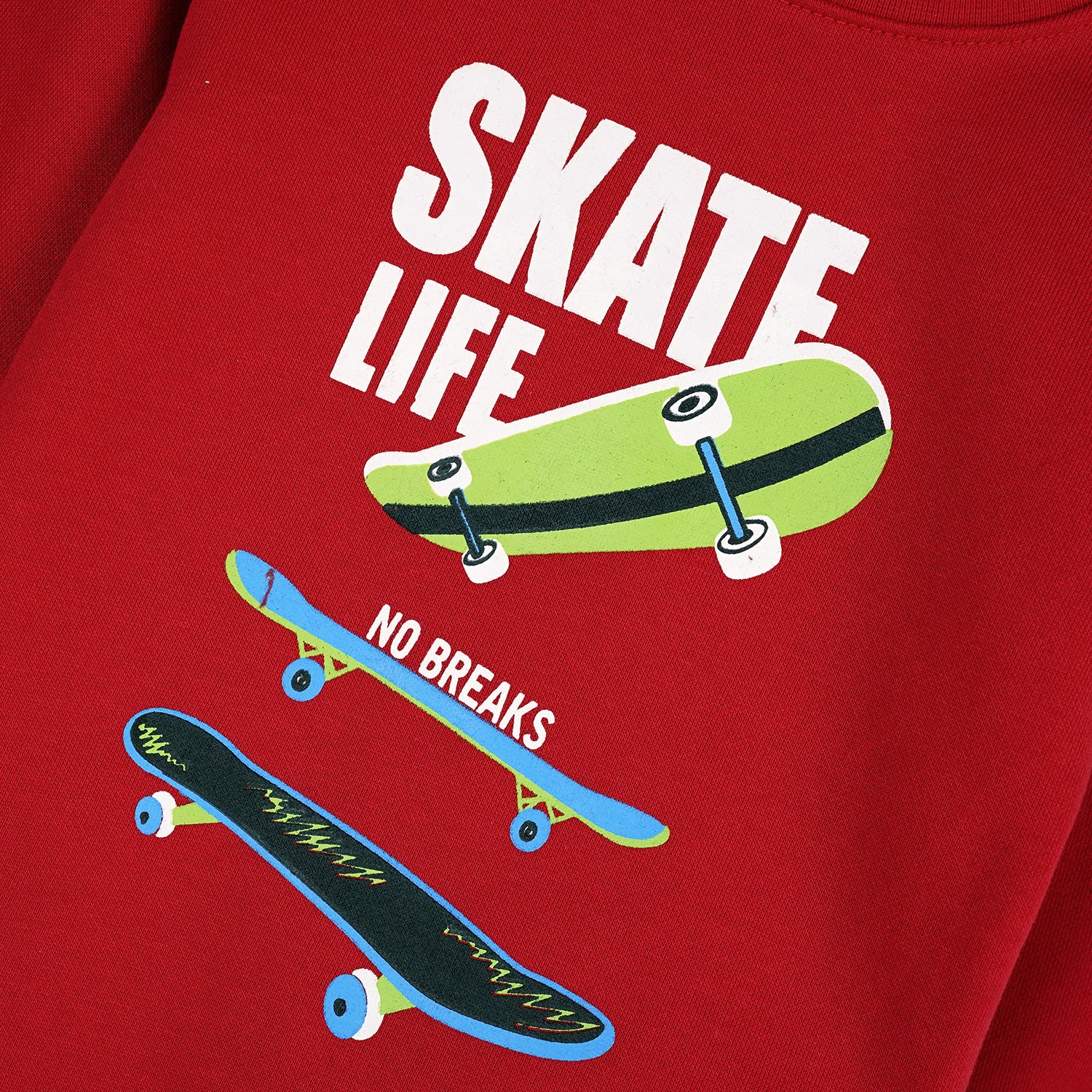 Skate Life Jogger Suits Red - Maa Sadqay