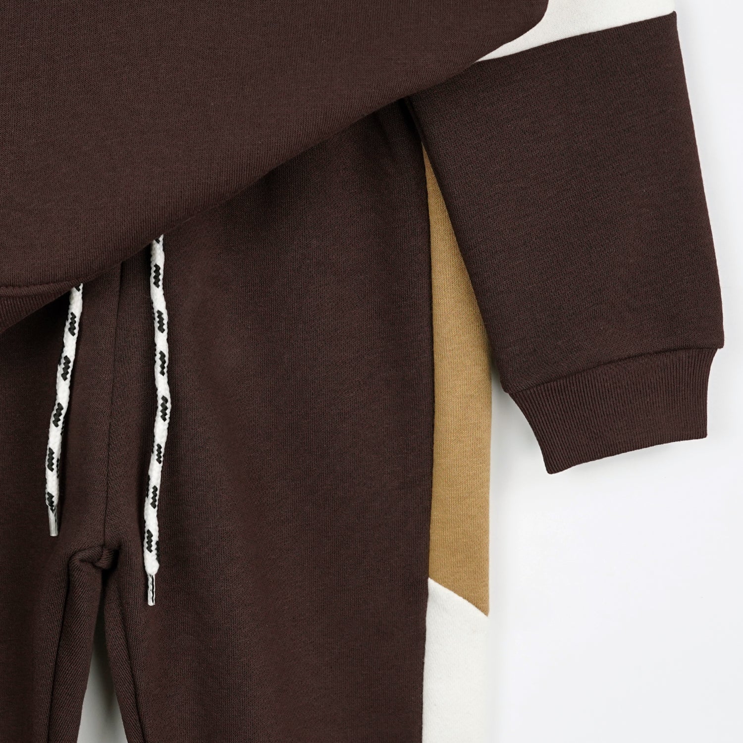 Classic Pannel Fleece Jogger Suits - Maa Sadqay