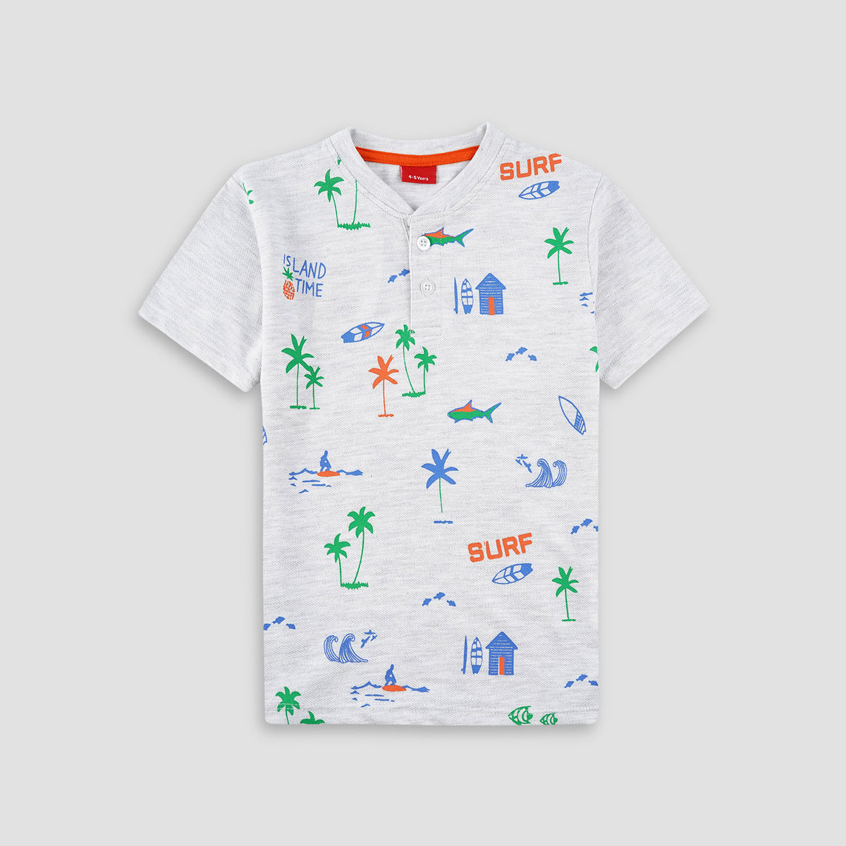 Oasis Henley Polo Shirt  -HP009 - Maa Sadqay