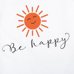 Be Happy T-Shirt -TS142 - Maa Sadqay