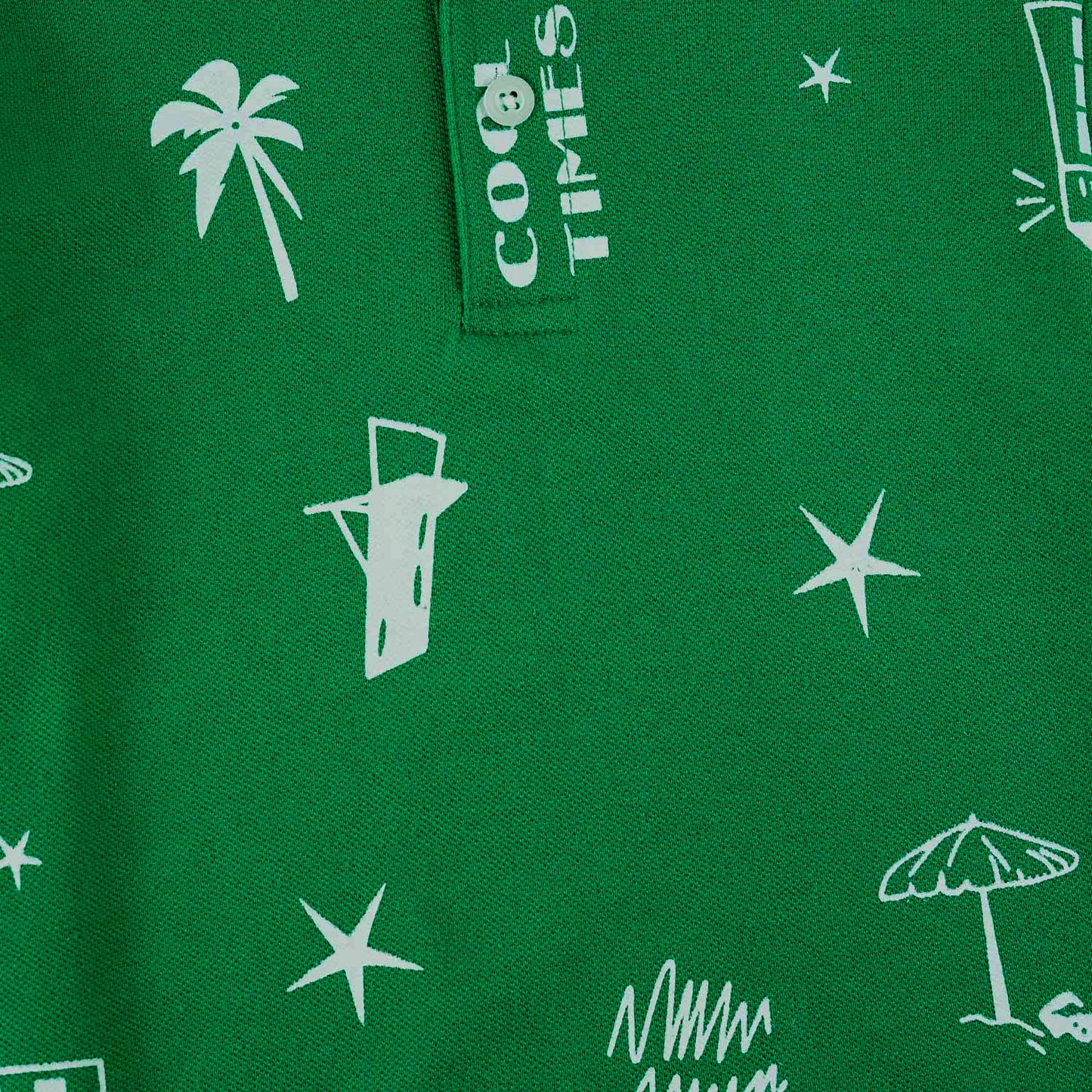 Cool Times Henley Polo Shirt  -HP003 - Maa Sadqay