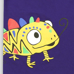 Kids Cotton T-Shirt & Shorts Set |Blue Dragon -CS1104