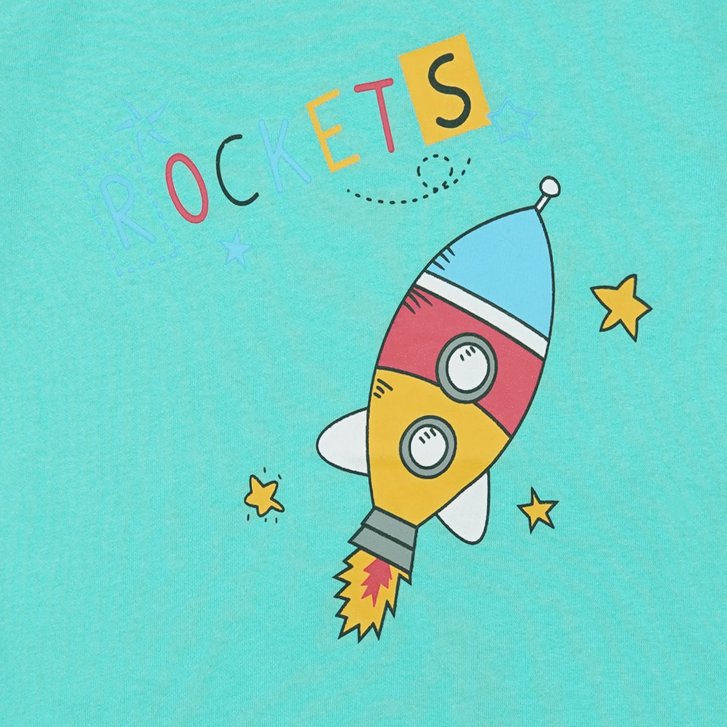 Kids Cotton T-Shirt & Shorts Set |ROCKETS -CS1130