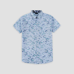 Fishy Sky Casual Shirt -BCS07 - Maa Sadqay