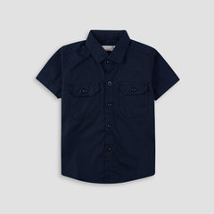 Boys Double Pocket Casual shirt -BCS10