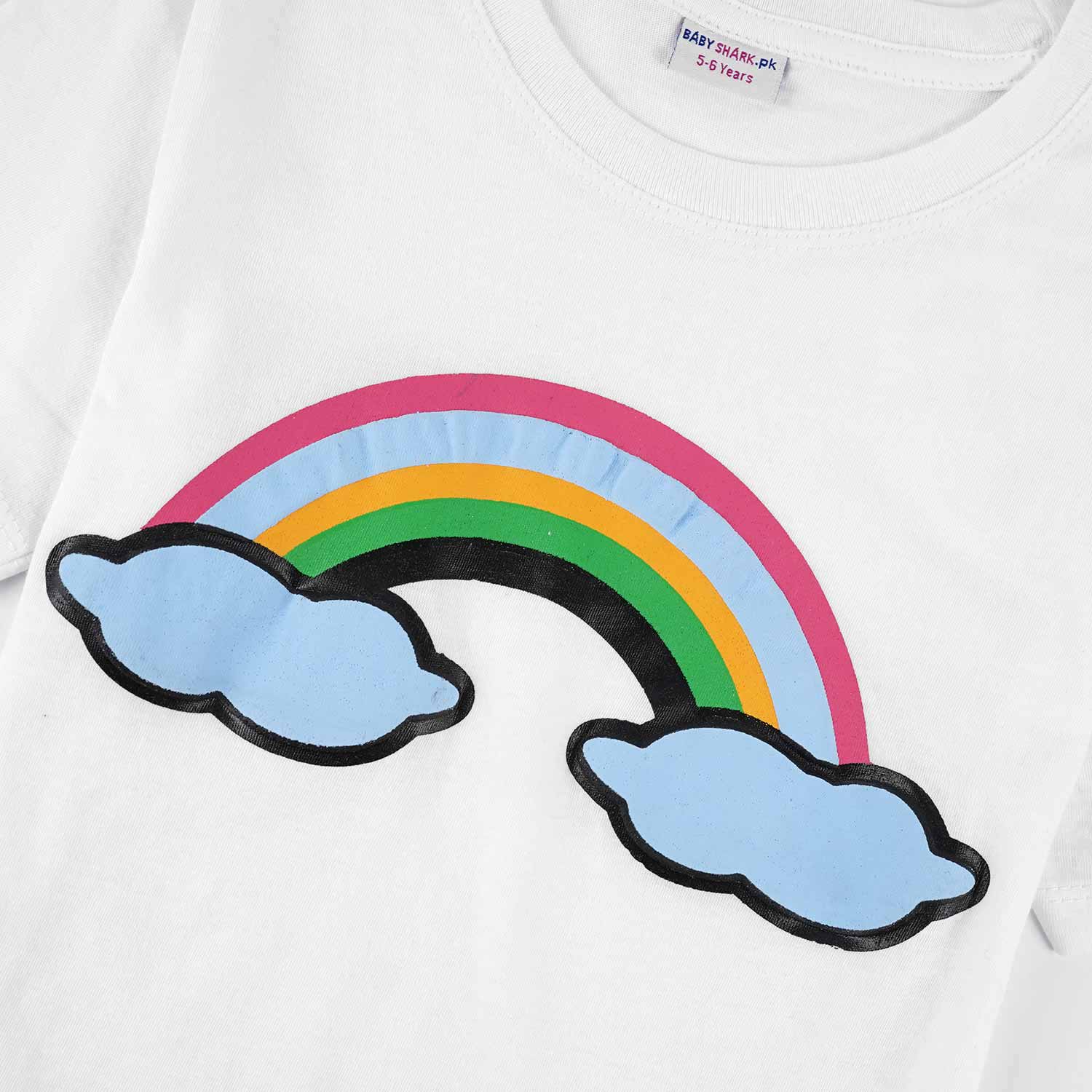 Rainbow-Kids Summer Pajama Suit -PJ04 - Maa Sadqay