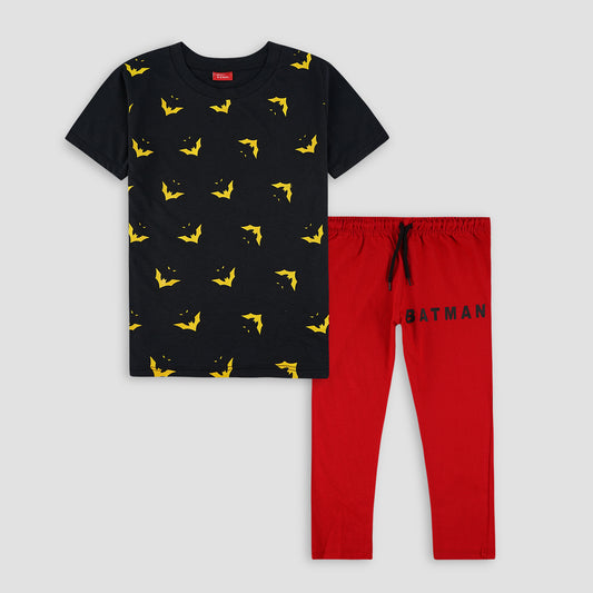 Boys Summer Pajama Suit - Batman -PJ01 - Maa Sadqay