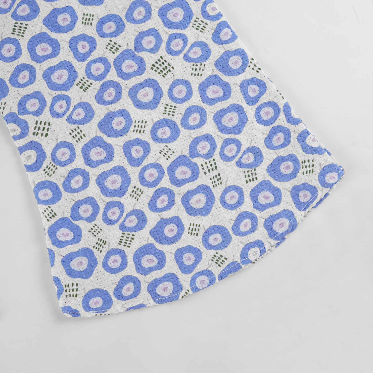 Drizzle Blue -Girl crop-top with Bell Bottom -CT104 - Maa Sadqay