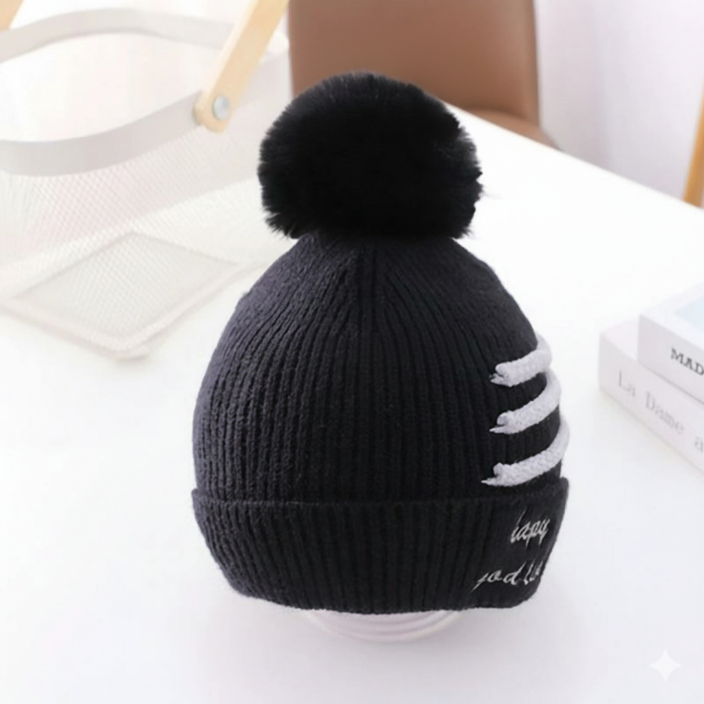 Kids Woolen Cap  2-6y - Bc124