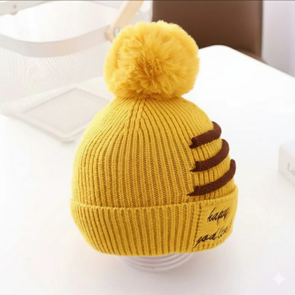 Kids Woolen Cap  2-6y - Bc124