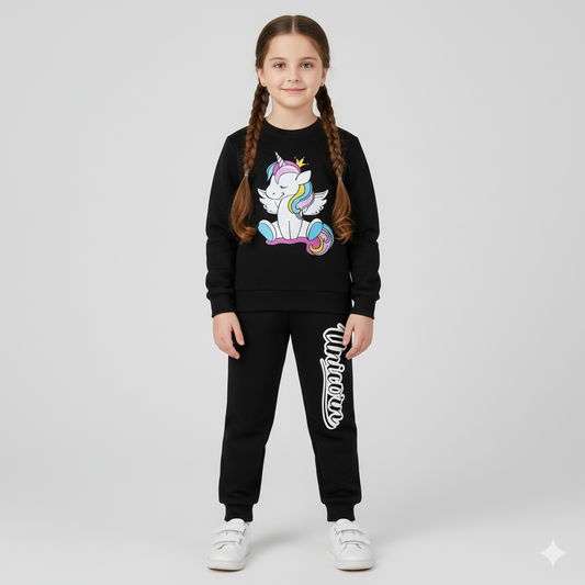 Unicorn Fleece Jogger Suits - Maa Sadqay