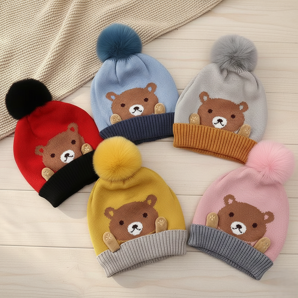 BC105 - Baby Woolen Cap - 1-4 Y