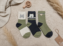 Premium Quality Kids Cashmere Socks (pack of 3 ) 6-10 years