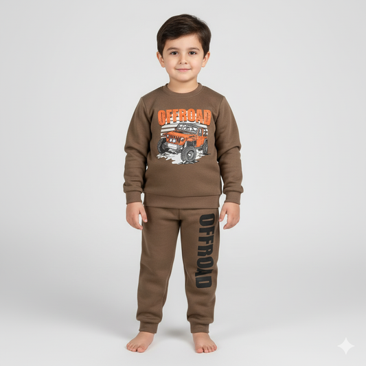Off Road Fleece Jogger Suits - Maa Sadqay